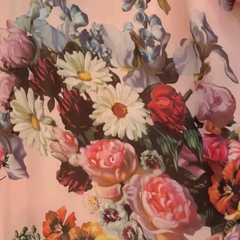 Ted Baker ‘Anina’ Sheer Floral Top - Picture 7 of 8